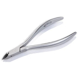 Omi Pro-Line CL-101 Cuticle Nippers 12/4mm Jaw - Lap Joint - stainless-steel nippers with the cutting jaws visible on a white background