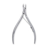 Omi Pro-Line CL-101 Cuticle Nippers 12/4mm Jaw - Lap Joint - stainless-steel nippers with the cutting jaws visible on a white background