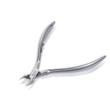Omi Pro-Line CL-101 Cuticle Nippers 12/4mm Jaw - Lap Joint - stainless-steel nippers with the cutting jaws visible on a white background