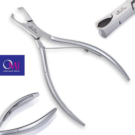 Omi Pro-Line NL-103 Nail Nippers - Lap Joint - dimensions and measurements shown