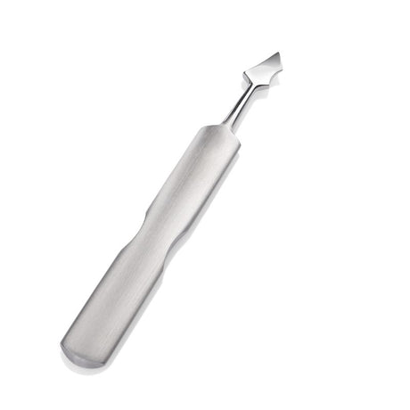 Omi Pro-Line P1 Cuticle Pusher - stainless-steel cuticle pusher with the working tip visible on a white background