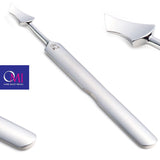 Omi Pro-Line P1 Cuticle Pusher - stainless-steel cuticle pusher with the working tip visible on a white background