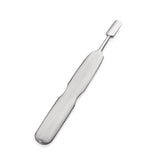Omi Pro-Line P2 Cuticle Pusher - stainless-steel cuticle pusher with the working tip visible on a white background