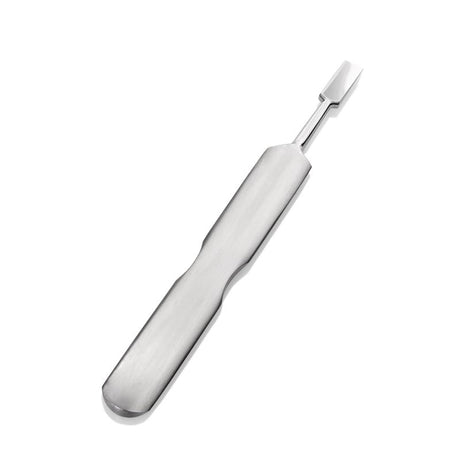 Omi Pro-Line P3 Cuticle Pusher - stainless-steel cuticle pusher with the working tip visible on a white background
