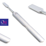 Omi Pro-Line P3 Cuticle Pusher - stainless-steel cuticle pusher with the working tip visible on a white background