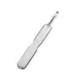 Omi Pro-Line P4 Cuticle Pusher - stainless-steel cuticle pusher with the working tip visible on a white background