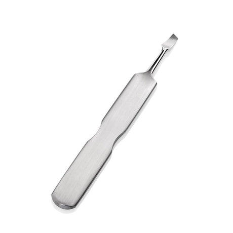 Omi Pro-Line P4 Cuticle Pusher - stainless-steel cuticle pusher with the working tip visible on a white background