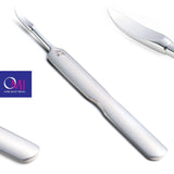 Omi Pro-Line P5 Cuticle Pusher - stainless-steel cuticle pusher with the working tip visible on a white background