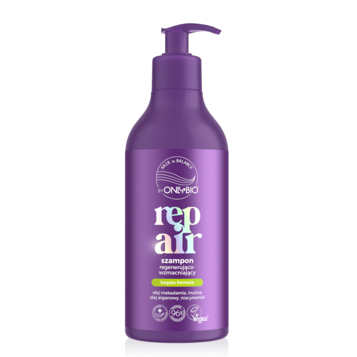 OnlyBio Hair Balance Repair Regenerating & Strengthening Hair Shampoo