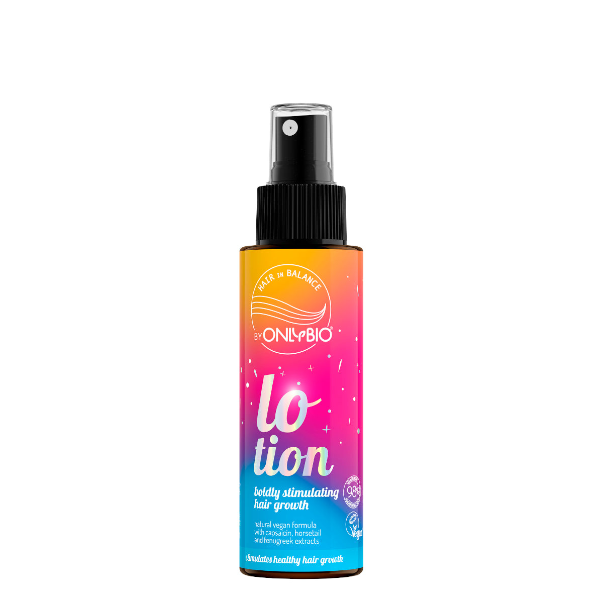 OnlyBio Hair Balance Stimulating Rub On Scalp Treatment - isolated on a white background