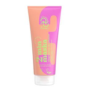 OnlyBio Hair Cycling Nutrition 2 Minute Express Hair Mask - retail hair-care container isolated on a white background