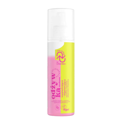 OnlyBio Hair Cycling Regeneration Two-Phase Smoothing & Regenerating Conditioner - retail hair-care container isolated on a white background