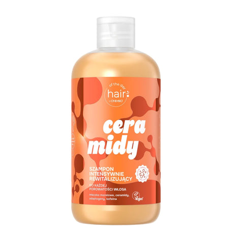 OnlyBio Hair of the Day Ceramides Intensively Revitalizing Shampoo - retail hair-care container isolated on a white background