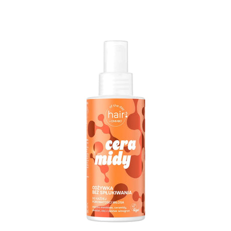 OnlyBio Hair of the Day Ceramides Leave-in Conditioner - retail hair-care container isolated on a white background