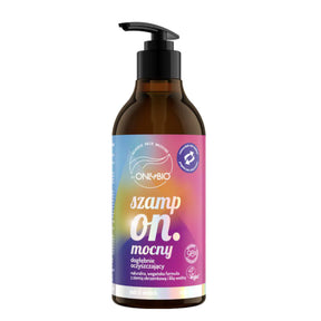 OnlyBio Reverse Washing Strong Deep Cleansing Shampoo - retail hair-care container isolated on a white background
