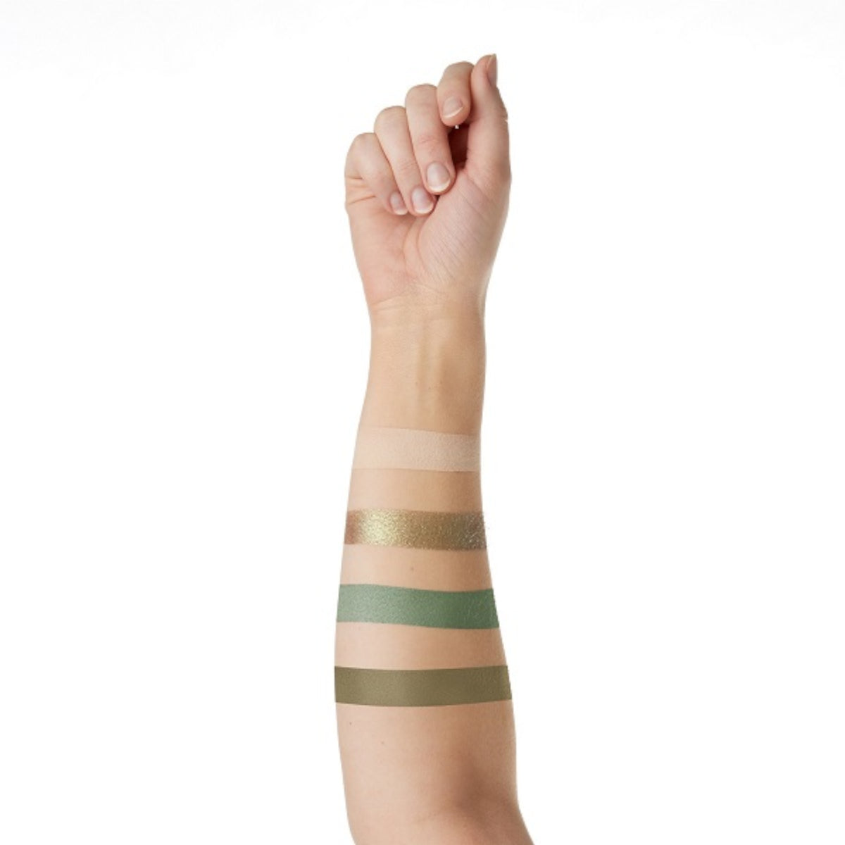 Paese Daily Vibe Eyeshadow Palette - shade swatches shown beside the product