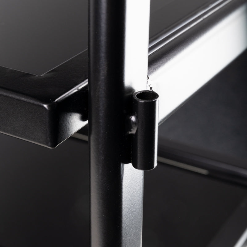 Pro Ink 1015 Tattoo Trolley Black - close-up of a construction detail