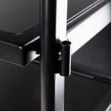 Pro Ink 1015 Tattoo Trolley Black - close-up of a construction detail