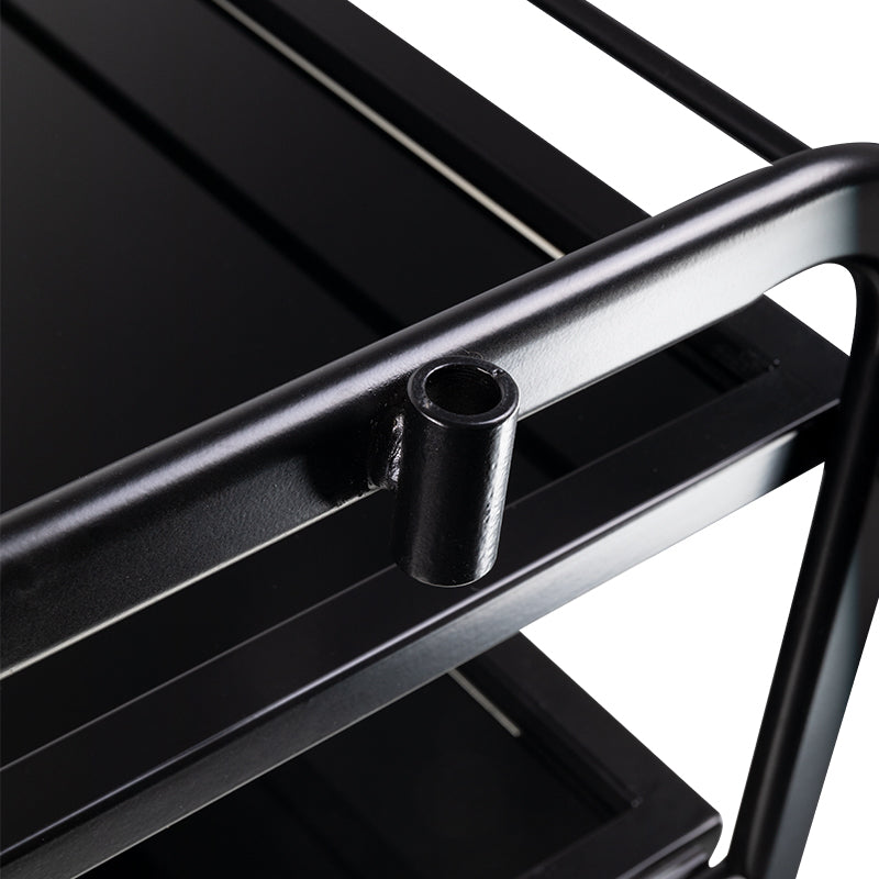 Pro Ink 1015 Tattoo Trolley Black - close-up of a construction detail