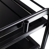 Pro Ink 1015 Tattoo Trolley Black - close-up of a construction detail