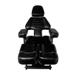 Pro Ink 606 Electric Tattoo Bed Black - full product view on a white background