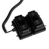 Pro Ink 606 Electric Tattoo Bed Black - close-up of the upholstery and adjustment details