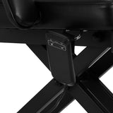 Pro Ink 610 Electric Tattoo Bed Black - displayed in a professional treatment-room setting