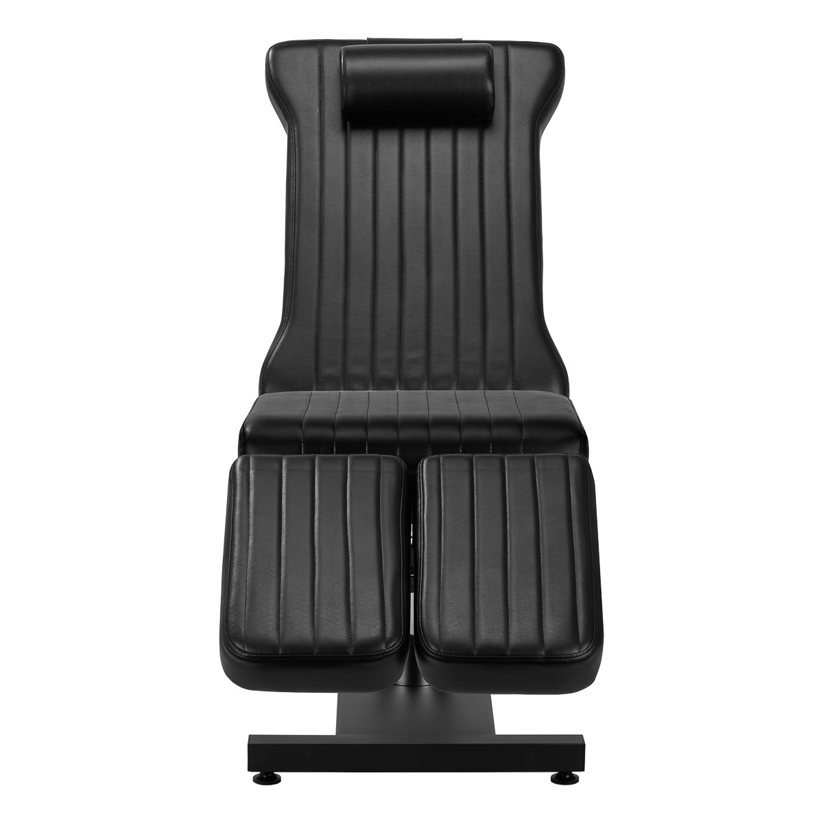 Pro Ink 611 Tattoo Bed Black - full product view on a white background