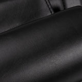 Pro Ink 611 Tattoo Bed Black - close-up of the upholstery and construction details