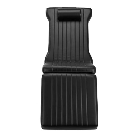 Pro Ink 612 Tattoo Bed Black - full product view on a white background