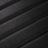 Pro Ink 612 Tattoo Bed Black - close-up of the upholstery and construction details