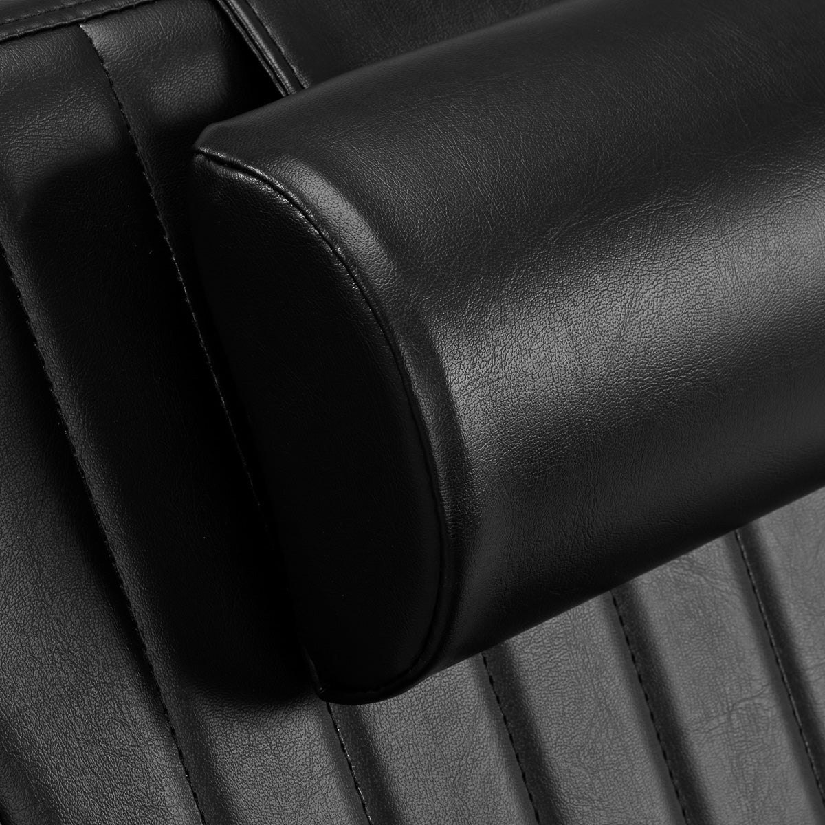 Pro Ink 612 Tattoo Bed Black - close-up of the upholstery and construction details