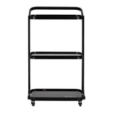 Pro Ink 6701 black tattoo trolley, front view