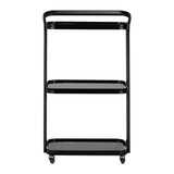 Pro Ink 6701 black tattoo trolley, rear view