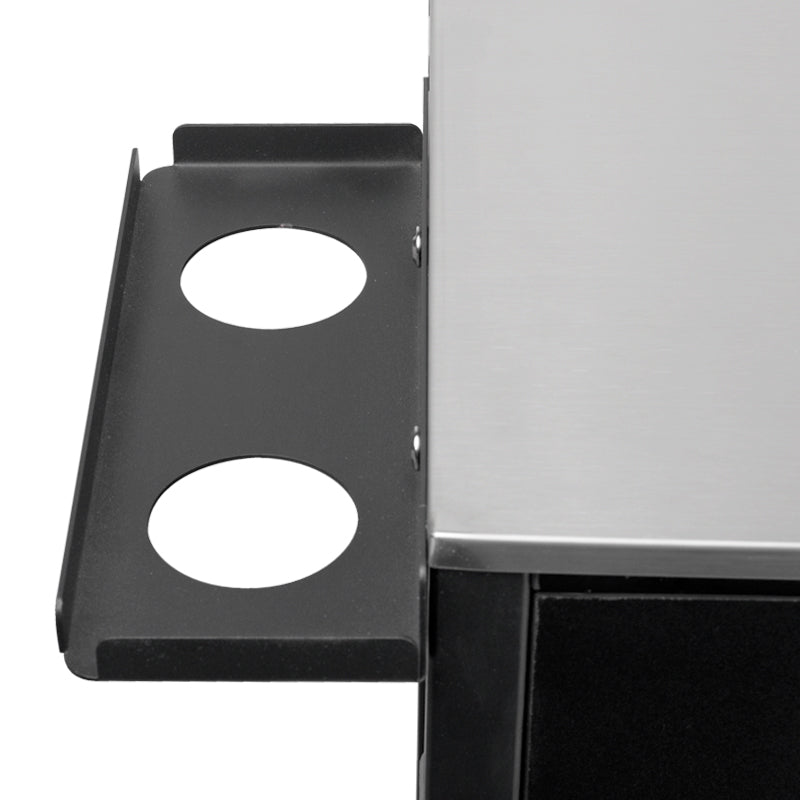 Pro Ink 702 Tattoo Trolley Black - displayed in a professional treatment-room setting