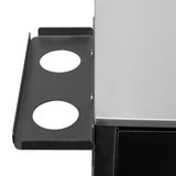Pro Ink 702 Tattoo Trolley Black - displayed in a professional treatment-room setting