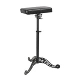 Pro Ink 709 Tattoo Armrest Black - height-adjustable padded tattoo armrest isolated on a white background