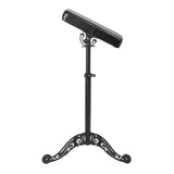 Pro Ink 709 Tattoo Armrest Black - height-adjustable padded tattoo armrest isolated on a white background