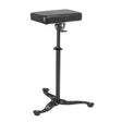Pro Ink 710 Tattoo Armrest Black - height-adjustable padded tattoo armrest isolated on a white background