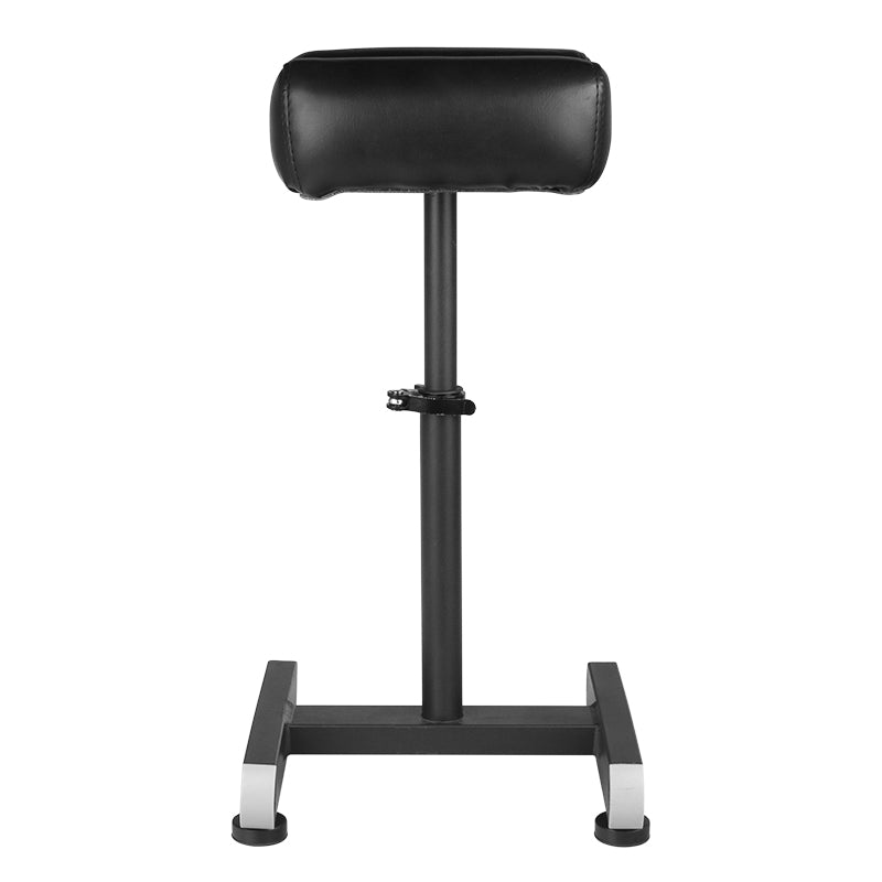 Pro Ink 711 Tattoo Armrest Black - height-adjustable padded tattoo armrest isolated on a white background