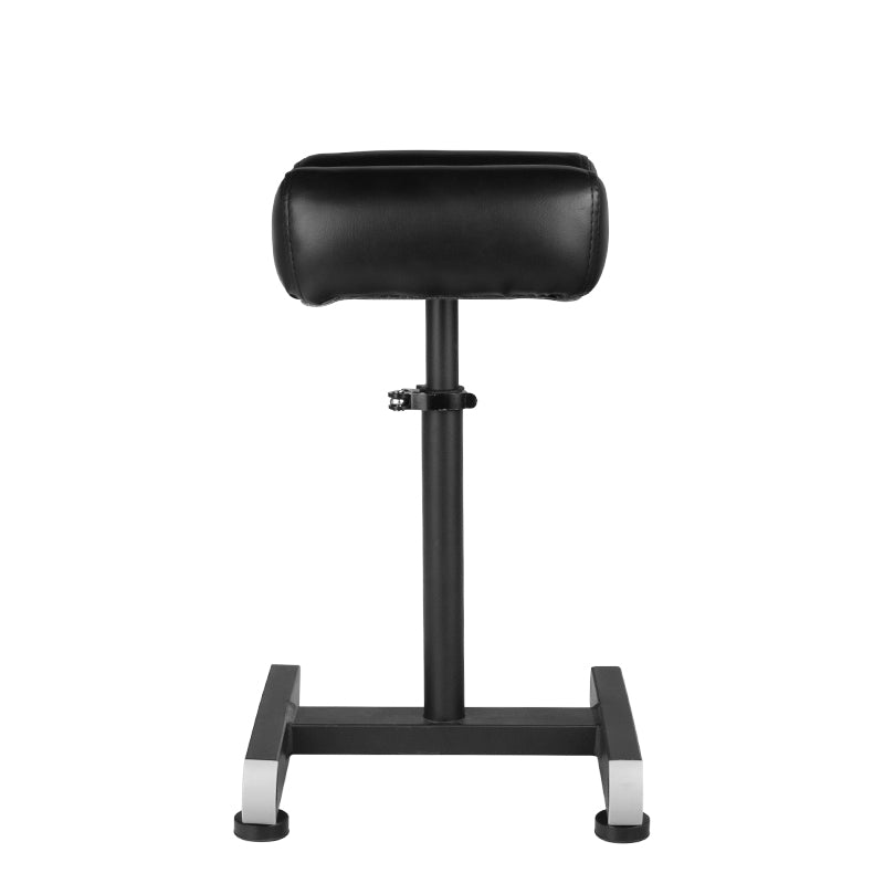 Pro Ink 711 Tattoo Armrest Black - height-adjustable padded tattoo armrest isolated on a white background