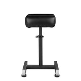 Pro Ink 711 Tattoo Armrest Black - height-adjustable padded tattoo armrest isolated on a white background