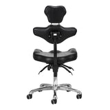 Pro Ink 973 Tattoo Chair Black - full product view on a white background