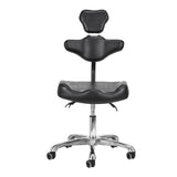 Pro Ink 973 Tattoo Chair Black - full product view on a white background
