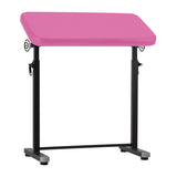 Pro Ink Tattoo Armrest 718 Pink - height-adjustable padded tattoo armrest isolated on a white background