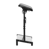 Pro Ink Tattoo Armrest 720 Black - height-adjustable padded tattoo armrest isolated on a white background