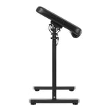 Pro Ink Tattoo Armrest Table 718 Black - height-adjustable padded tattoo armrest isolated on a white background