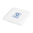 Quickepil Disposable Fitted Sheet Beauty Chair / Bed Cover Folded 5 pcs - full product view at an angle on a white background
