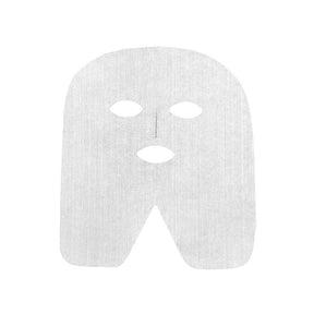Quickepil Disposable Gauze Masks 50 pcs - open cosmetic jar with its lid on a white background