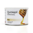 Quickepil Soft Wax Tin Honey 400ml - isolated on a white background